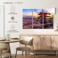 thumbnail image 5 of Elephant Stock Sakura In Fujiyoshida Wall Art - Horizontal Multi Panel Canvas - Living Room Wall Decor - Architecture Multi Panel - Red And Pink Decor - 65" x 42", 5 of 8