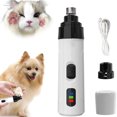 thumbnail image 2 of New Electric Dog Nail Trimmers for Dog Nail Grinding, Rechargeable Pet Nail Clippers, Toenail Drill for Dogs, Puppy Nail File, Pet Paws Grooming Smoothing, 2 of 5