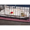 thumbnail image 3 of DII Cage Liner Faux Fur Cranberry Lg, 3 of 11