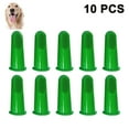 thumbnail image 1 of Finger Toothbrush for Dogs for Easy Dog Teeth Cleaning & Bad Breath Use with Dog Toothpaste for Best Dental Care 10 Pack for Small & Medium Sized Fingers, 1 of 10