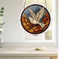 thumbnail image 5 of Tong Acrylic Puzzle Style Colored Glass Style Hanging Featuring Unique Irregular Shapes As Home Art Which Can Be Installed On Windows, 5 of 5