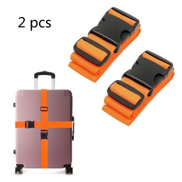 JOYBUY Adjustable Heavy Duty Baggage Suitcase Luggage Travel Strap with 3 Digits Coded Lock 