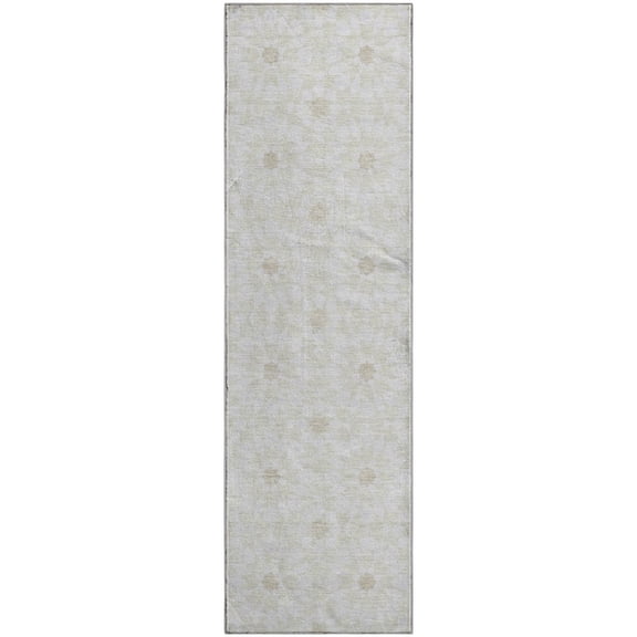 Dalyn Rugs Premium Machine Washable Mayfield AMF734 Ivory 2'3" x 7'6" Runner Rug