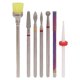 thumbnail image 2 of Broca para lima de uñas, 7 piezas, cerámica, taladro para uñas, manicura, brocas para uñas, juego de brocas para pulir uñas, rendimiento sólido, 2 of 8