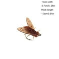thumbnail image 2 of Fly Fishing Bait 30PCS 2024 New Fly Hook Soft Bait Add Fish Attractant Fishing Gear, 2 of 2