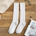 thumbnail image 2 of Outfmvch Womens Thigh High Socks Womens Long Socks Leg Warmer Socks Compression Socks Christmas Socks Compression Socks for Women Christmas Socks for Women Beige One Size, 2 of 3