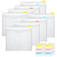 thumbnail image 1 of Organizador de almacenamiento de papel para álbumes de recortes, 24 Uds., con diseño de hebilla, almacenamiento de papel para álbumes de recortes con 60 pestañas de índice adhesivas para suj, 1 of 5