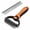 Large Orange, variant on Pet Pro Grooming Tool, Double Sided Undercoat Rake for Dogs Cats Horse, Deshedding Dematting Comb for Medium to Long Haired Pets
