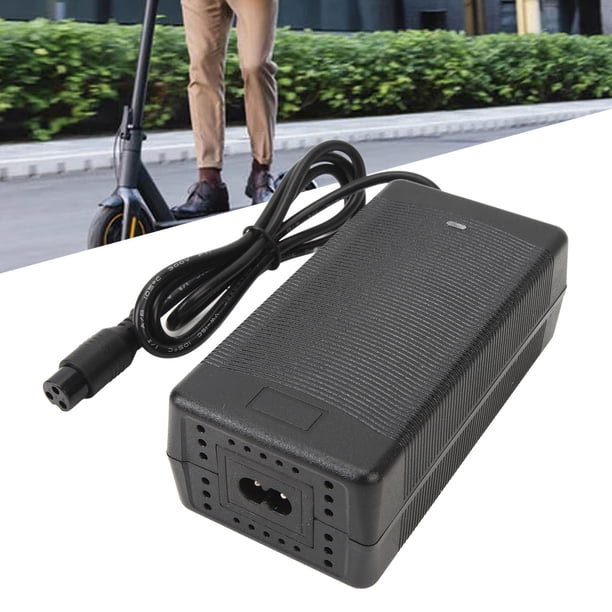 Cargador De 48 Voltios, Cargador De Batería 2a Con 3 Puntas Para El Scooter Eléctrico Kugoo M4 Pro Y M4