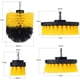 thumbnail image 3 of Juego de 4 cepillos para taladro, cepillos eléctricos, kit de cepillos de limpieza para superficies de baño, azulejos, lechada, pisos, ladrillo, mármol, automóvil, 3 of 5