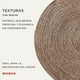 thumbnail image 4 of Alfombras para Recámara | Tapete Redondo de Yute Rustico y Moderno | Alfombra para Sala 120 cm Diámetro | Decoración Hogar Elegancia Natural, 4 of 6