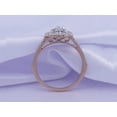 thumbnail image 5 of Oval & Round Shape IGI Certified Lab Grown Diamond Halo Engagement Wedding Ring For Women In 14K Solid Rose Gold Jewelry (1.70 Cttw) Ring Size - 5, 5 of 7