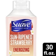 Suave Essentials Conditioner Strawberry Conditioner for Dry Hair Infused with Strawberry Extract and Vitamin E 30 oz