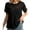 01 Black, variant on Women's Sheer Mesh Printed T-Shirt See Through Short Sleeve Tops Lightweight Stretch Transparent for Layering Black 2XL