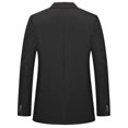 thumbnail image 2 of Mile Men's Casual Blazer Two Button Sport Coat Suit Jacket, 2 of 5