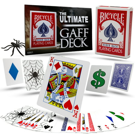 Magic Makers - Ultimate Gaff Deck Kit - Magic Trick Cards - Deck and Instructions (Best Deck Of Cards For Tricks)