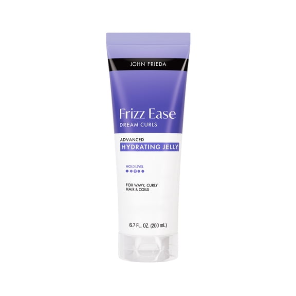 John Frieda Frizz Ease Dream Curls Advanced Hydrating Jelly, Curly Hair Gel, 6.7 fl oz