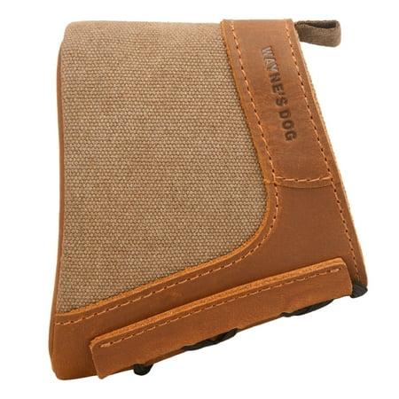 Wayne s Dog Canvas Leather Slip on Rifle Recoil Pad Shotgun Buttstock Adjustable