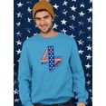 thumbnail image 2 of 4Th Of July, Independence Sweatshirt Men -Image by Shutterstock, Male XX-Large, 2 of 4