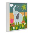 thumbnail image 3 of Stupell Industries Cottage Tropical Elephant Scene White Framed Giclee Art, 12 x 12, by Tina Finn, 3 of 8