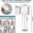 thumbnail image 2 of Electric spinning scrubber electric cleaning brush with 5 replaceable brush heads for bathtubs, floors, W, 2 of 5