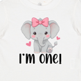 thumbnail image 4 of Inktastic Babys First Birthday Elephant Girls Baby T-Shirt, 4 of 5