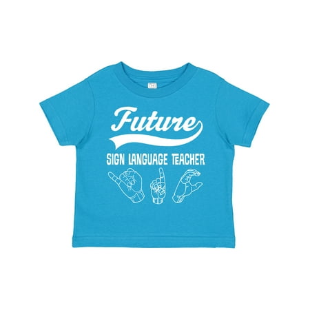 

Inktastic Future Sign Language Teacher Gift Toddler Boy or Toddler Girl T-Shirt