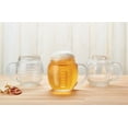thumbnail image 2 of Juego De 6 Tarros De Vidrio Para Cerveza 650 Ml. Borgonovo  Balon Basquetbol, 2 of 2