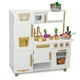 thumbnail image 1 of Cocina de Juguete de Madera para Niños con Refrigerador Cocinita Para Niñas Blanca -Vintage White And Gold Kids House COC10WG, 1 of 8