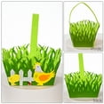 Yutnsbel Custom Basket Bag Easter Cartoon Bunny Basket Bags Candy