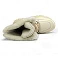 thumbnail image 3 of Snow Boots for Women Waterproof Mid Calf Faux Fur Lined Anti Slip Lace Up Hinking Snow Shoes for Winter Outdoor, 3 of 9