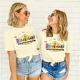 thumbnail image 2 of ALLTB Magical Shirt for Women Magic Kingdom Castle Tshirt Princess Shirts Family Vacation Tee Casual Holiday Top, 2 of 6