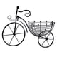 thumbnail image 1 of Macetero nostálgico para decoración del hogar Cesta de bicicleta de pared de metal vintage, 1 of 8