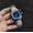 Blue, variant on 40.0MM 3ATM Waterproof Men's Analog Quartz Watches Stainless Steel Strap Women's Wrist Watches Business Guys Birthday Gifts