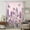 Light Pink Light Purple, variant on Purple Flowers Sheer Curtains 96 Inches Long, Spring Butterflies Lavender Daisy Botanical Light Filering Curtains, Privacy Drapes Simi Floor to Veiling Curtain for Living Room Window Treatment