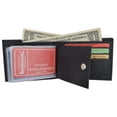 thumbnail image 6 of Genuine Lambskin Leather Bifold Snap Pocket Wallet 1154, 6 of 24