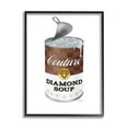 thumbnail image 2 of Stupell Industries Couture Fashion Pop Condensed Soup Can Brown Glam, 24 x 30, Design by Amanda Greenwood, 2 of 5