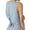 Light Blue, variant on Women's Breathable Yoga Cover Up Tank Tops Loose Sleeveless Gym Training Black M