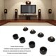 thumbnail image 5 of 4pcs Speaker Isolation Feet Professional Shock Absorption HiFi Speaker Isolation Spikes for Turntable Amplifier CD Player HIFI Speaker Black, 5 of 5