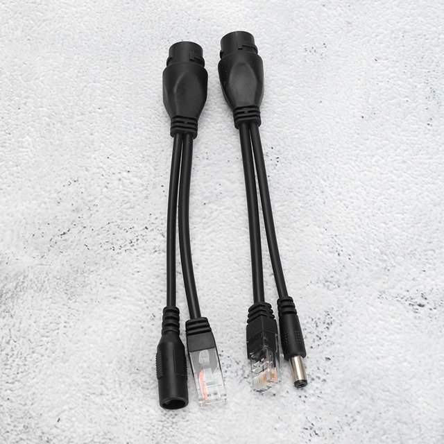 Adaptador Divisor POE Impermeable de 5 Pares para Cámara IP Transmisión Rápida Larga Vida útil