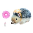 thumbnail image 3 of Juguete de erizo renacido de 5 '', muñeco de erizo bebé, divertido, realista, lindo animal Gris, 3 of 9