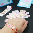 thumbnail image 4 of 100PCS Waterproof Breathable Transparent Band Aid Hemostasis Plasters Emergency, 4 of 11