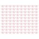 thumbnail image 1 of 100pcs Paper Clips Fashionable Lovely Increased Skid Resistance Metal Paperclips for Office School Pink, 1 of 5