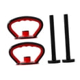 thumbnail image 2 of koolsoo Poignée de Kettlebell Équipement Poignée de Kettlebell pour Entraînement Mise en Forme Compétition Rouge 2 Poignées 2 Tiges, 2 of 8