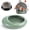 Green Small Size, variant on Flower Frog Vase Kit, Ikebana Flower Arrangement Ceramic Water Drop Flower Pot Flower Frog Flower Arrangement Vase Kit (Green Small Size)