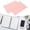 Rouge Pink, variant on Xirurus 20 Sheets Loose Leaf Binding Cover A5 20 Holes Flexible PP Plastic Presentation Binding Case Taro Purple (9.45 inches / 24 cm) for Office[cite: 1]