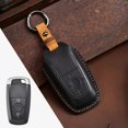 thumbnail image 1 of Car Key Fob Cover Case Protector For Ford Focus Mondeo Edge Car Key Case Fob Cover Leather Crazy Horse, 1 of 24