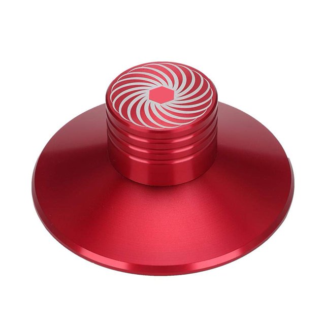 Pinza giratoria Liyeehao, superficie de microfibra, aluminio rojo