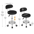thumbnail image 2 of Silla de oficina giratoria ajustable Stool HOOBRO SB01BY01G1, 2 of 9