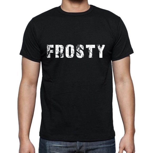 Men's Graphic T-Shirt Frosty Eco-Friendly Limited Edition Short Sleeve Tee-Shirt Vintage Birthday Gift Novelty
